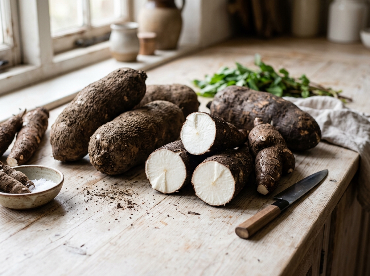 Exotic Yam & Cassava Root
